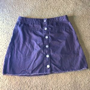 Distressed Mini Skirt 💜